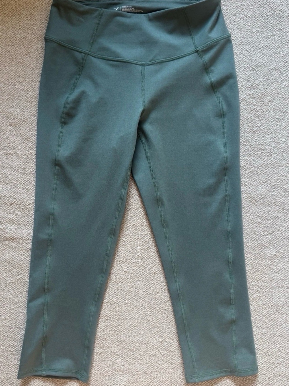 Zella Kids Sage Green Capri Leggings